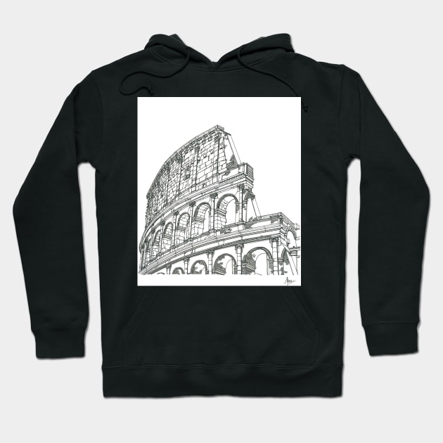 The Colosseum Hoodie by valery in the gallery